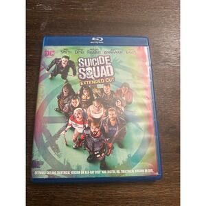 Suicide Squad Extended Cut Blu-ray DC Comics Margot Robbie Will Smith 2-Disc Set